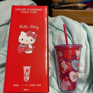 Sanrio Hello Kitty Color Changing tumbler